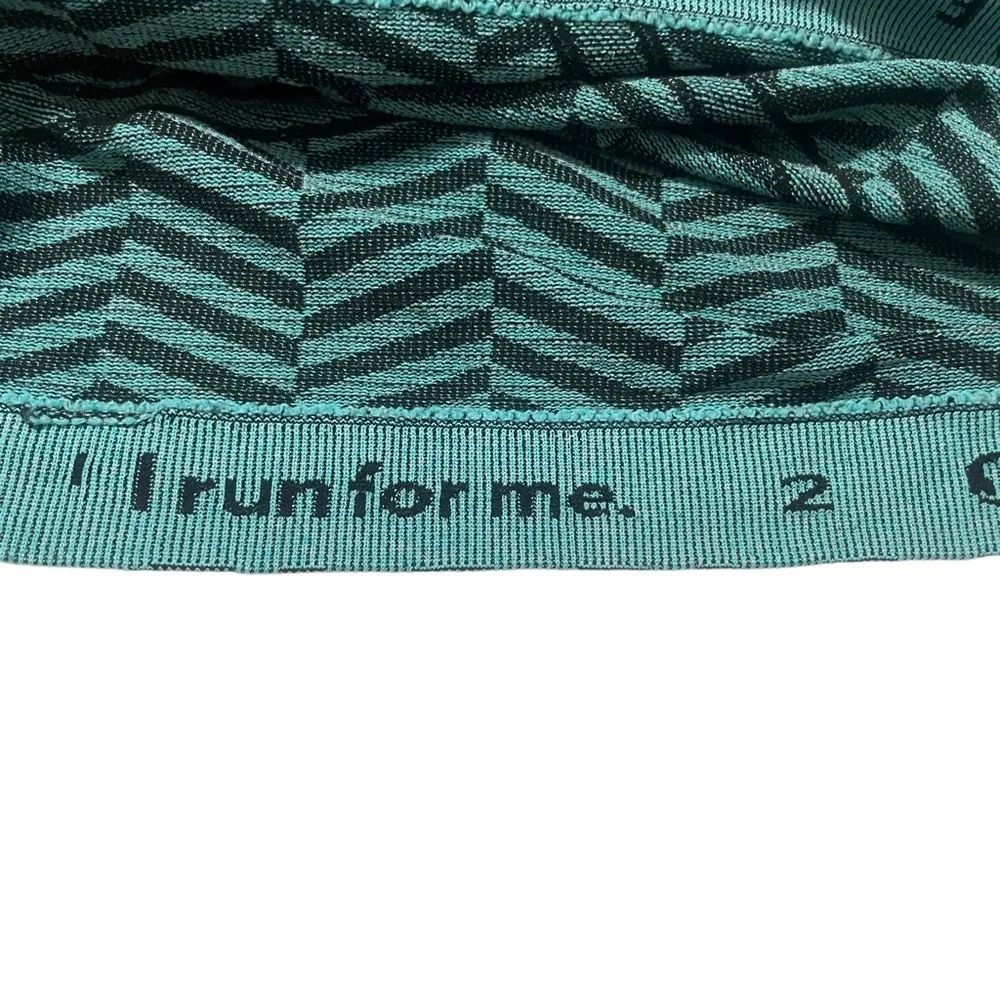 Lululemon 2 Aqua Striped‎ Razorback Tank, Soft